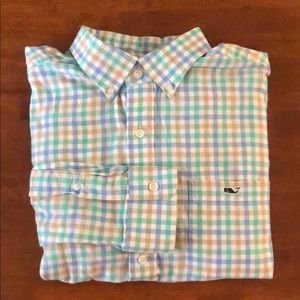 Vineyard Vines Slim Tucker Shirt L